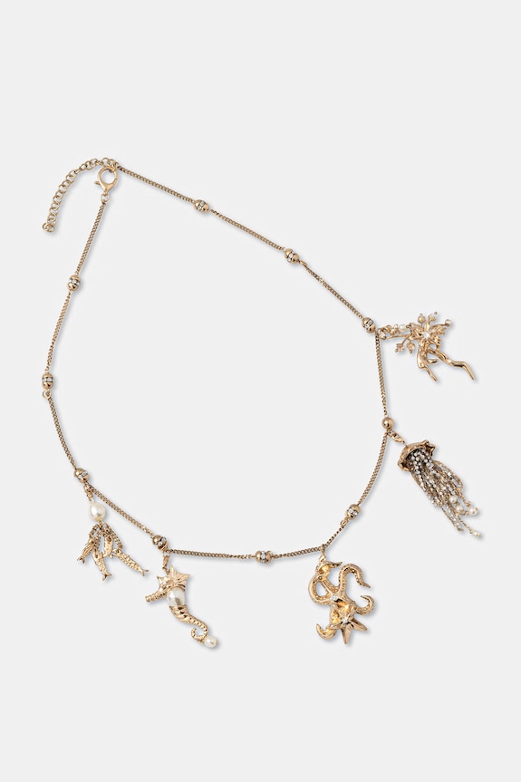 Weekend Max Mara ogrlica za žene metalna ABOERO zlatna 2615751075600
