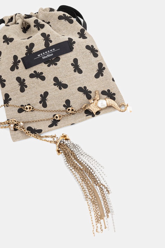 Weekend Max Mara ogrlica za žene AHOBBY zlatna 2615751085600