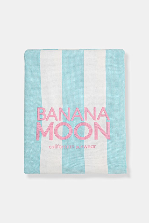 Banana Moon ručnik za plažu pamučni Marbella AISSIA.MARBELPX4 plava SS26