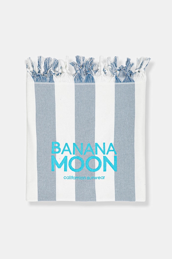 Banana Moon ręcznik plażowy bawełniany Marbella AISSIA.MARBELPX4 niebieski SS26