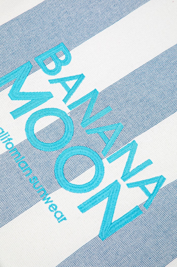 Akcesoria Banana Moon ręcznik plażowy bawełniany Marbella AISSIA.MARBELPX4 niebieski