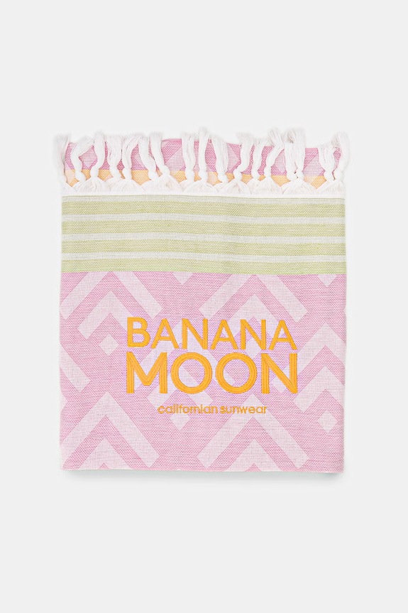 Banana Moon ręcznik plażowy bawełniany Mello RIMBAY.MELLO różowy SS26