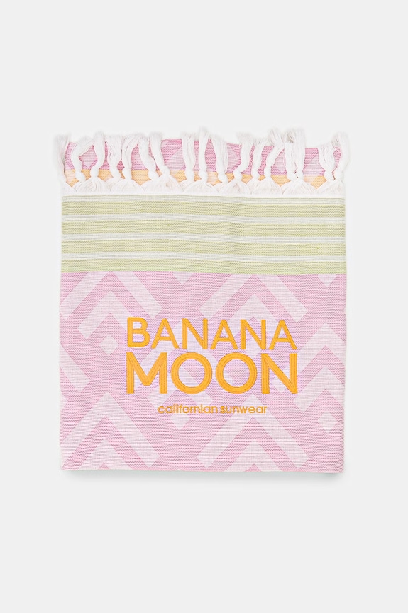 Banana Moon ręcznik plażowy bawełniany Mello RIMBAY.MELLO różowy SS26