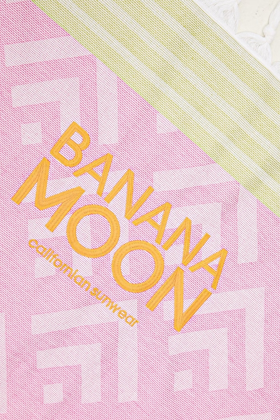 Akcesoria Banana Moon ręcznik plażowy bawełniany Mello RIMBAY.MELLO różowy