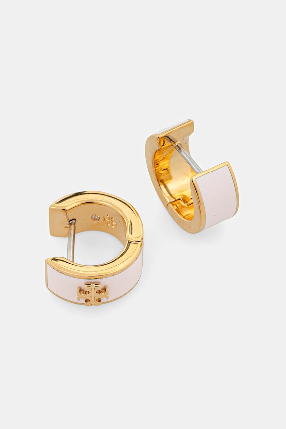 Naušnice Tory Burch Kira Huggie roza 171094.650