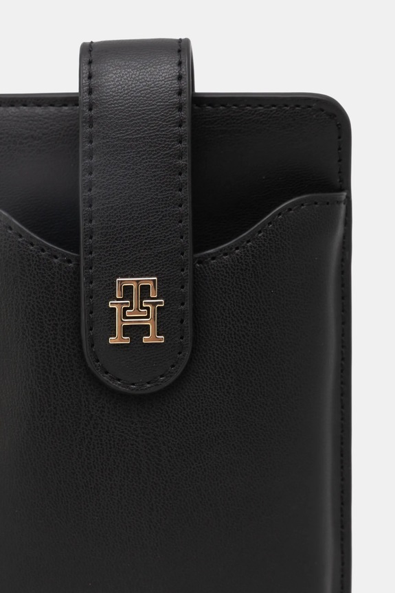Peněženka Tommy Hilfiger černá AW0AW18137