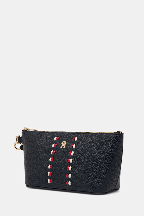 Kozmetická taška Tommy Hilfiger AW0AW18243 tmavomodrá SS26