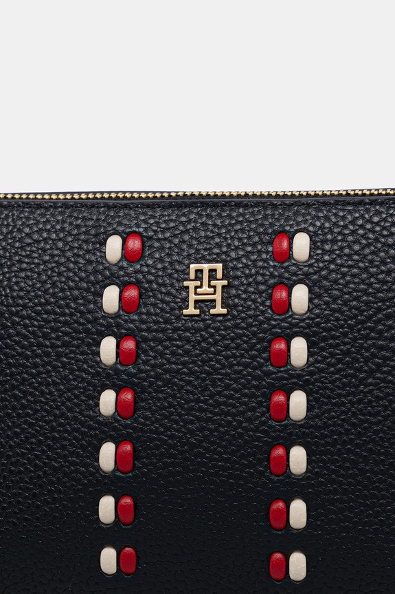 Kozmetická taška Tommy Hilfiger tmavomodrá AW0AW18243