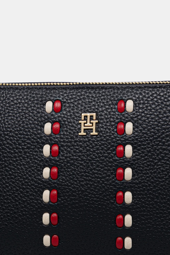 Kozmetická taška Tommy Hilfiger tmavomodrá AW0AW18243