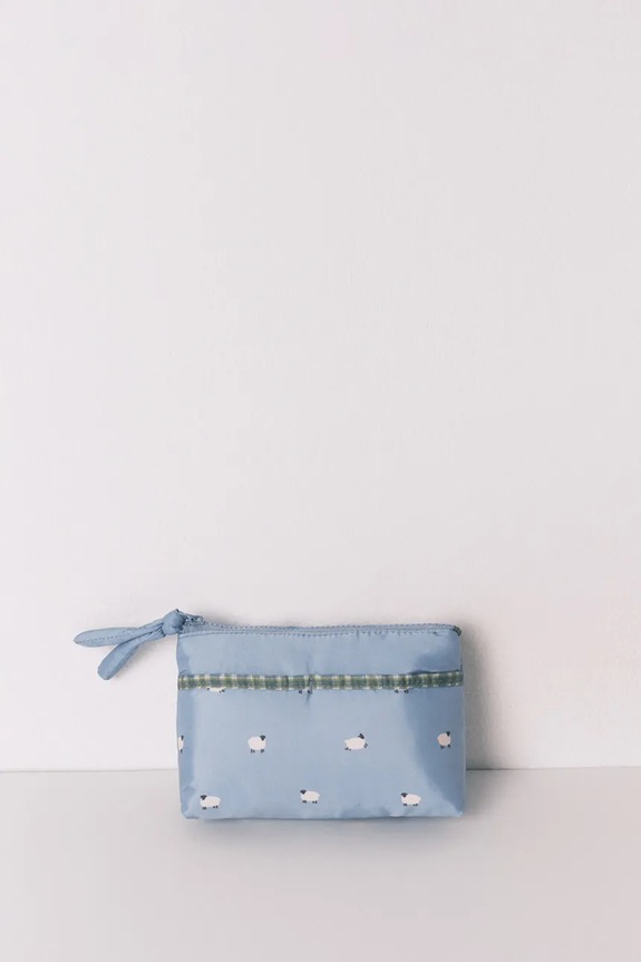 women'secret borsa da toilette blu 4842036