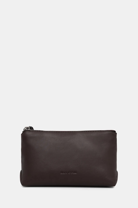 Кожаная косметичка Marc O'Polo Planet friendly коричневый 5000008507