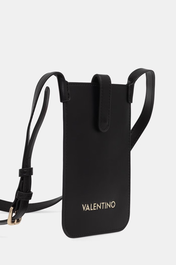 Valentino Bags prevleka za telefon ženska iz umetnega usnja CLIO RE VPS9OG82 črna SS26