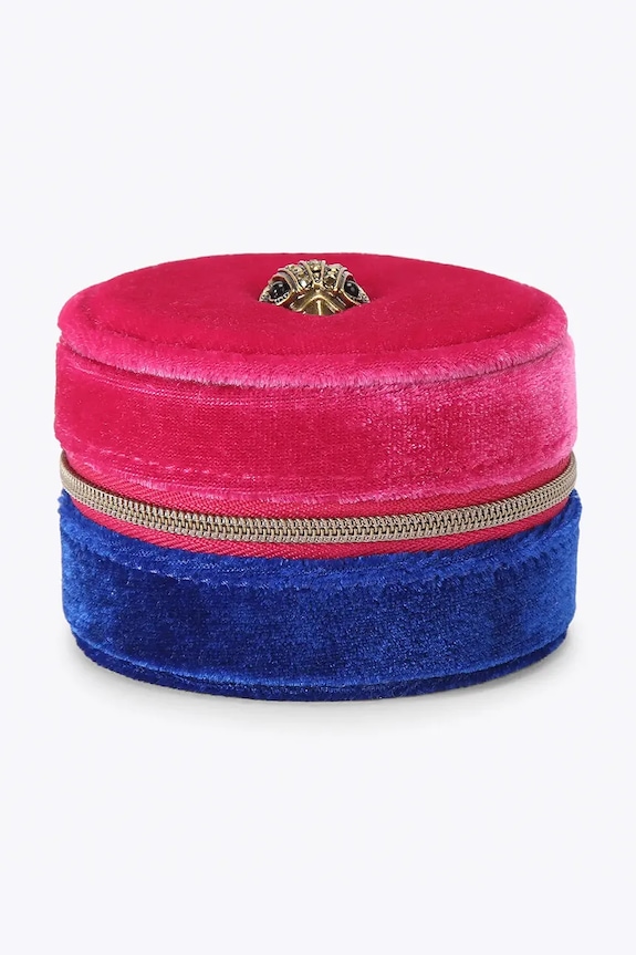Kurt Geiger London cutie de bijuterii imprimeu roz 5393669789
