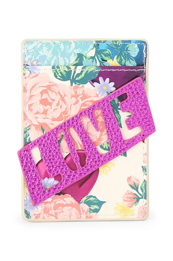 Kurt Geiger London carcasă din piele Kensington husă de card multicolor 5392944119