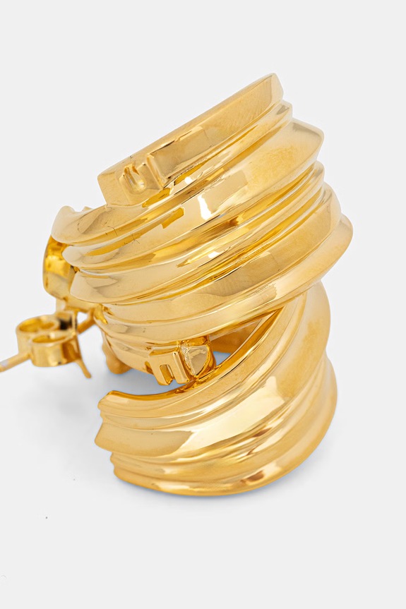 Accesorii Elisabetta Franchi cercei OR02A61E2 aur