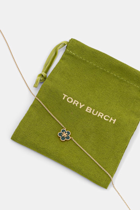 Ogrlica Tory Burch Forger Me Not zlata 147287