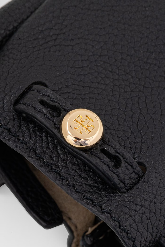 Kožni privjesak Tory Burch Romy 184996 crna SS26