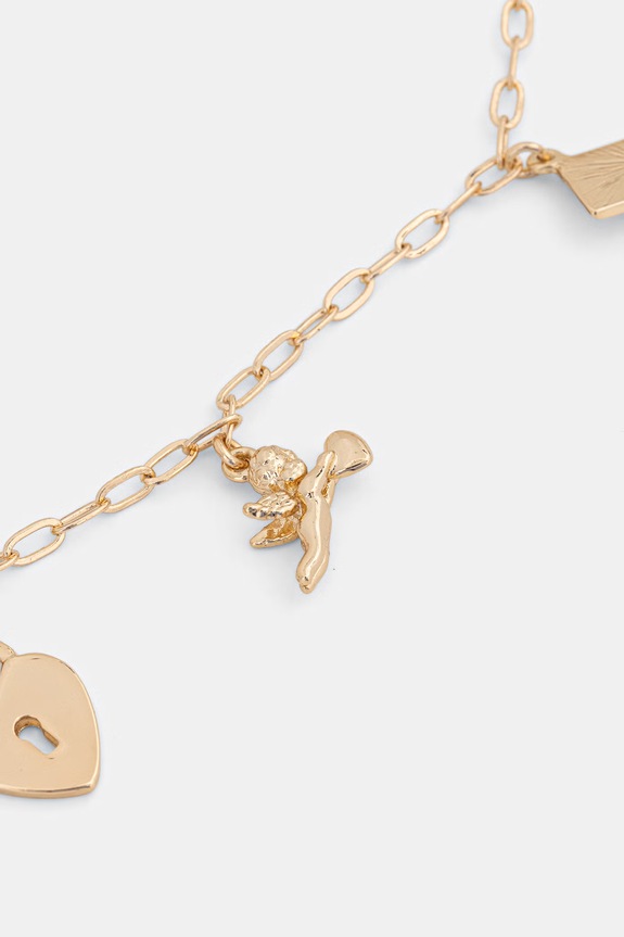 Aldo collana LOVECHARMED pacco da 2 oro LOVECHARMED.600