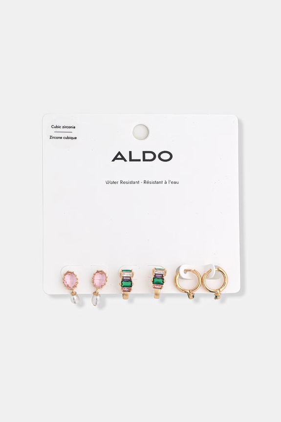 Σκουλαρίκια Aldo AURELA 3-pack 3-pack χρυσαφί AURELA.963
