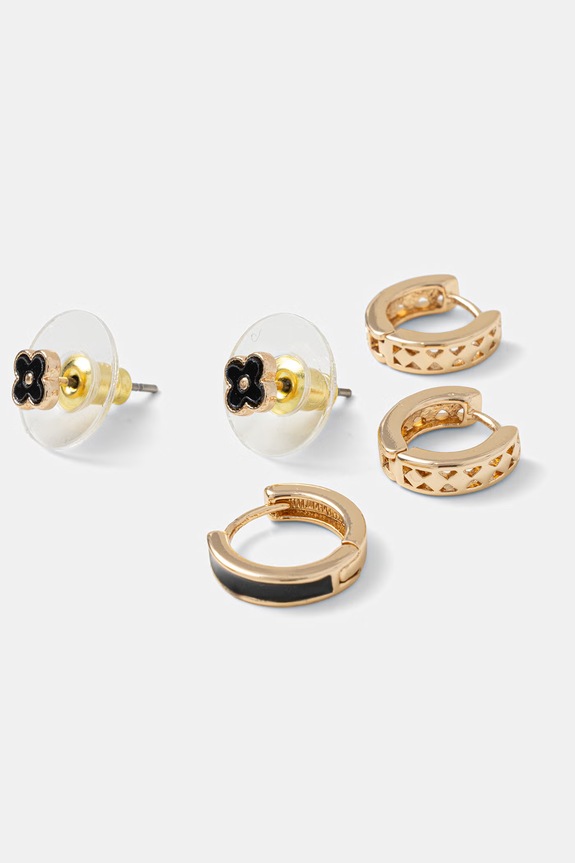 Aldo orecchini SERAVA pacco da 3 SERAVA.970 oro SS26