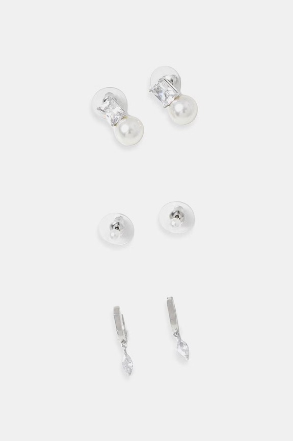 Сережки Aldo AURELIIE 3 шт 3 шт серебрянный AURELIIE.102