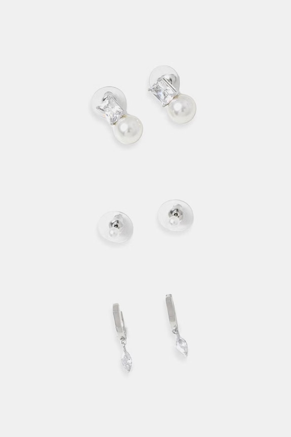 Сережки Aldo AURELIIE 3 шт 3 шт серебрянный AURELIIE.102