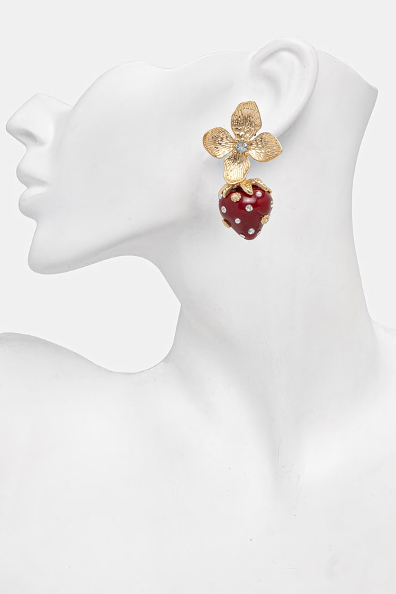 Aldo orecchini BERRYBLOOM BERRYBLOOM.600 rosso SS26