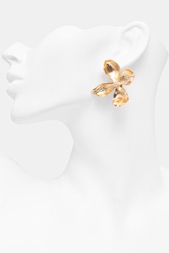 Doplnky Aldo náušnice dámske FLORAPEARL FLORAPEARL.102 zlatá