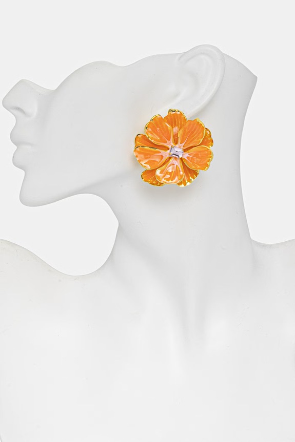 Aldo kolczyki damskie metalowe MARIGLO MARIGLO.800 pomarańczowy SS26