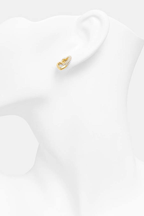 Αξεσουάρ Σκουλαρίκια Guess BELOVED JUBE06.015JW χρυσαφί