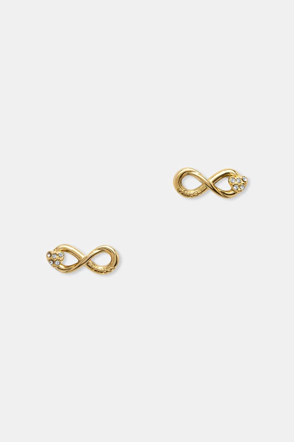 Σκουλαρίκια Guess LOVE BITES χρυσαφί JUBE06.049JW