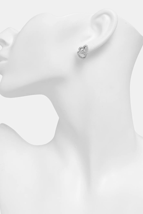 Narukvica i naušnice Guess BELOVED srebrna JUBS06.000JW