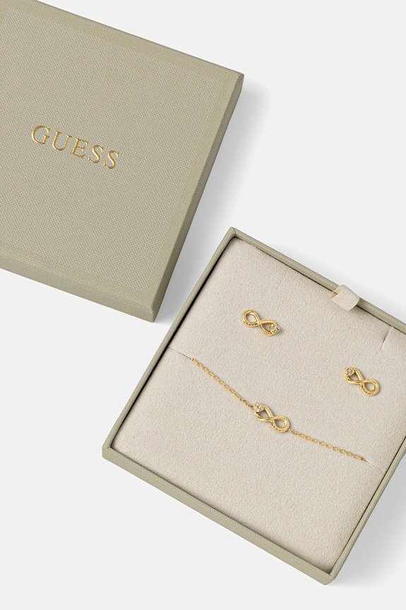 Βραχιόλι και σκουλαρίκια Guess LOVE BITES JUBS06.009JW