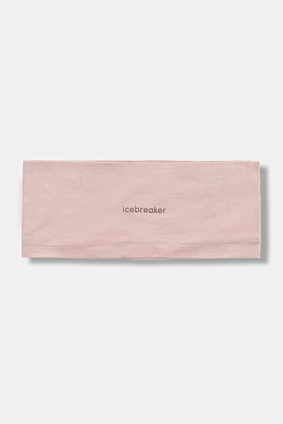 Icebreaker bentiță din amestec de lână Cool-Lite Flexi Headband outdoor roz IB0A56FN0LH1