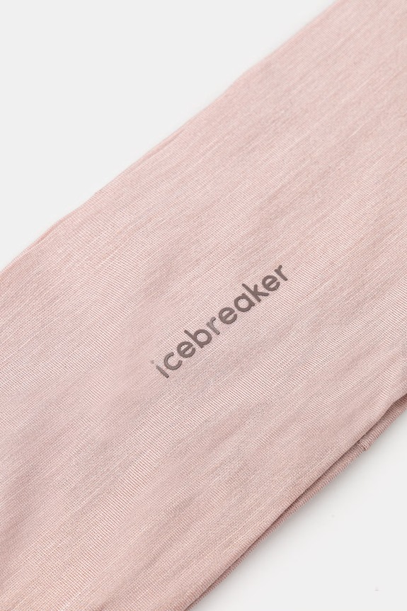 Icebreaker bentiță din amestec de lână Cool-Lite Flexi Headband IB0A56FN0LH1 roz SS26