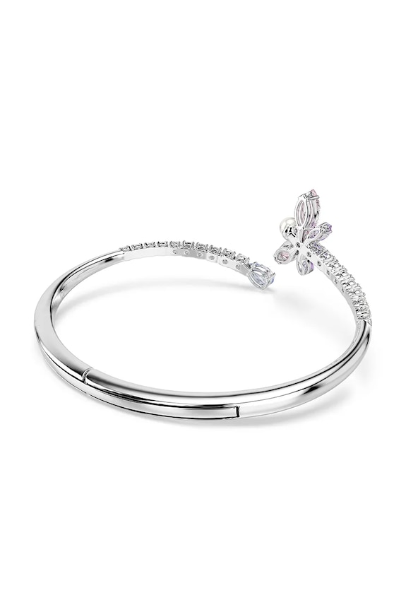 Swarovski ženska kovinska zapestnica s kubičnim cirkonijem Ariana Grande x Swarovski srebrna 5737401