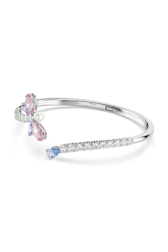 Swarovski zapestnica ženska kovinska Ariana Grande x Swarovski 5737402 srebrna SS26