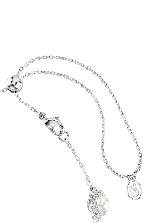 Swarovski κολιέ γυναικείο μεταλλικό Ariana Grande x Swarovski ασημί 5751250