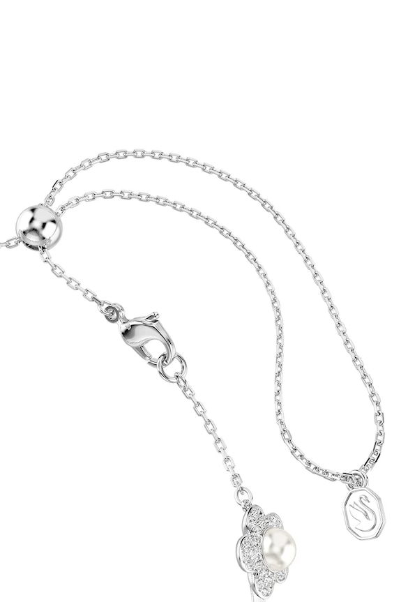 Swarovski κολιέ γυναικείο μεταλλικό Ariana Grande x Swarovski ασημί 5751250