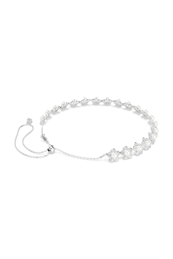 Swarovski κολιέ γυναικείο μεταλλικό Ariana Grande x Swarovski 5751250 ασημί