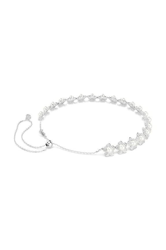 Swarovski κολιέ γυναικείο μεταλλικό Ariana Grande x Swarovski 5751250 ασημί