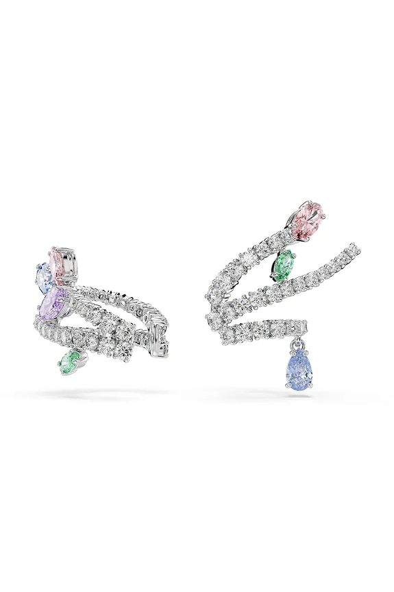 Swarovski uhan za uhelj ženski iz kovine s kubičnim cirkonijem Ariana Grande 5749184 srebrna SS26