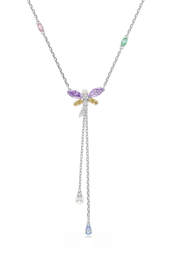 Swarovski ogrlica ženska Swarovski kristal Ariana Grande x Swarovski srebrna 5749183