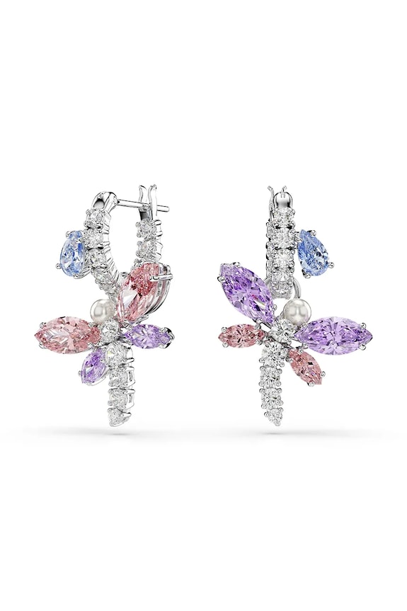 Swarovski σκουλαρίκια Γυναικεία ζιργκόν Ariana Grande x Swarovski ασημί 5749185