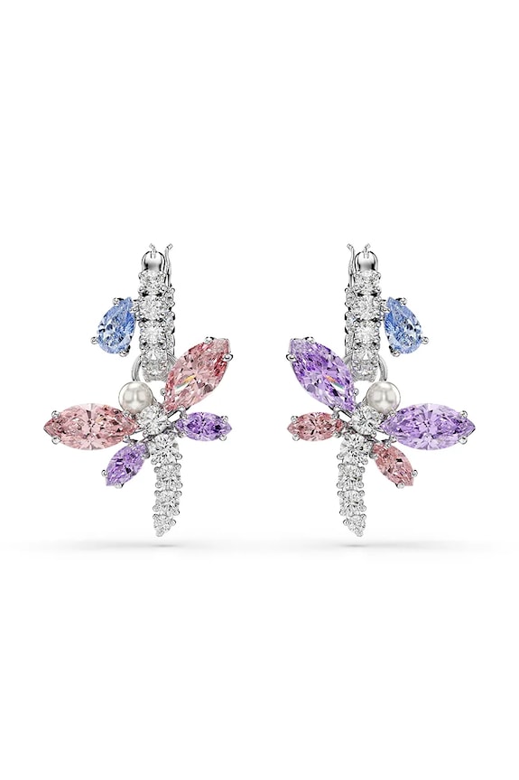 Swarovski σκουλαρίκια Γυναικεία ζιργκόν Ariana Grande x Swarovski 5749185 ασημί SS26