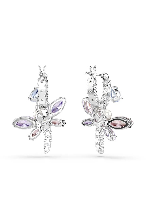 Αξεσουάρ Swarovski σκουλαρίκια Γυναικεία ζιργκόν Ariana Grande x Swarovski 5749185 ασημί