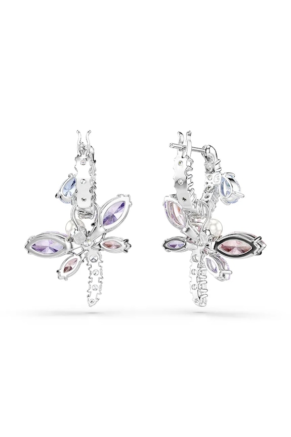 Αξεσουάρ Swarovski σκουλαρίκια Γυναικεία ζιργκόν Ariana Grande x Swarovski 5749185 ασημί