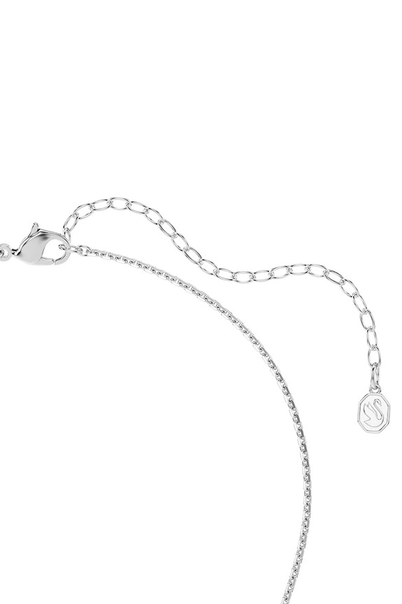 Swarovski цепочка женская металлическая с кристаллами Ariana Grande x Swarovski 5755817 серебрянный