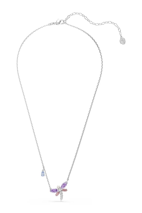Swarovski κολιέ γυναικείο μεταλλικό ζιργκόν Ariana Grande x Swarovski 5737383 ασημί SS26