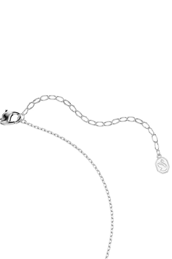 Swarovski κολιέ γυναικείο μεταλλικό ζιργκόν Ariana Grande x Swarovski 5737383 ασημί